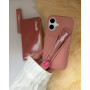 Коричневий чохол Rhode в кольорі Toast  на iPhone 16